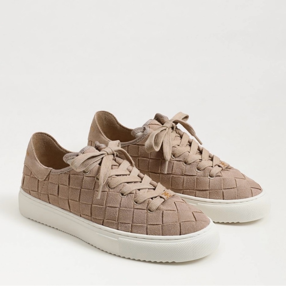 Sam Edelman Poppy Woven Lace Up Sneaker